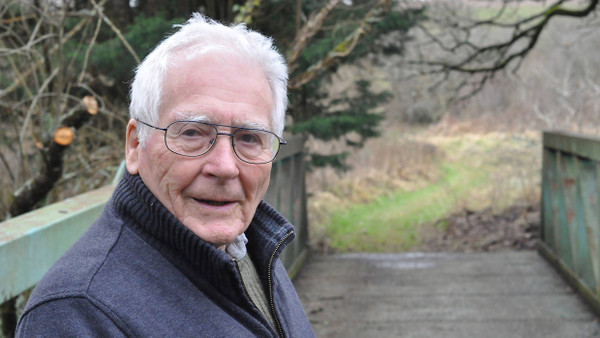 James Lovelock, hier im Alter von 100 in seiner Heimat im Südwesten Englands.