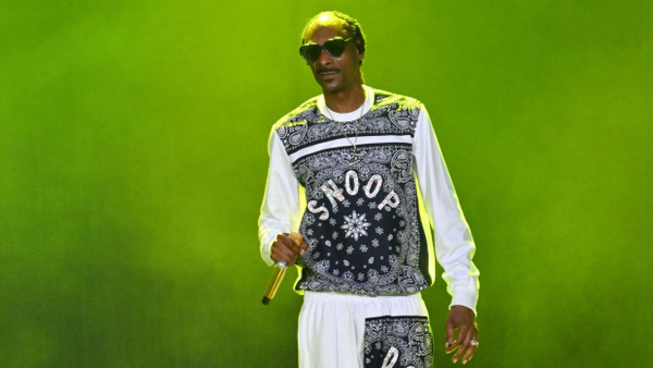 Snoop Dogg während eines Konzerts im August in New York