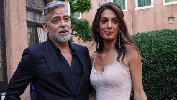 George und Amal Clooney am 31. August in Venedig