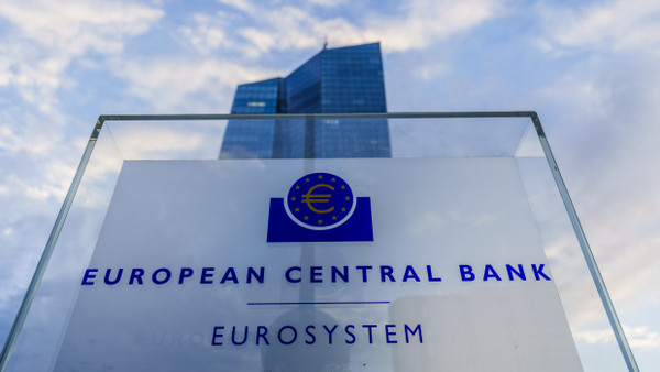 Die Europäische Zentralbank in Frankfurt.