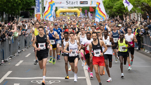 Im Jahr 2023 wurde noch ein Marathon in Mainz gelaufen. Dieses Jahr wird erstmals nur die halbe Strecke gelaufen.