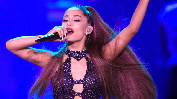 Ariana Grande bei einem Konzert in Los Angeles im Juni 2018