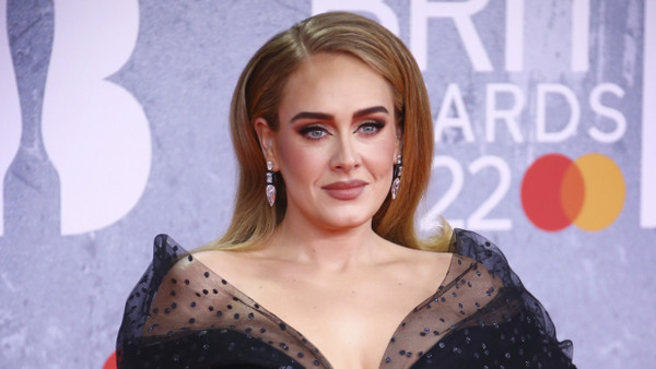 Die Sängerin Adele im Jahr 2022