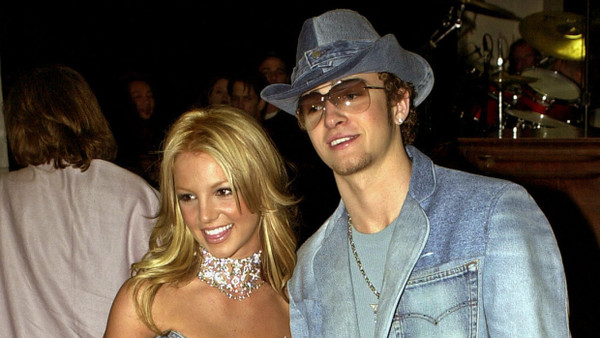 Britney Spears und Justin Timberlake im Jahr 2001