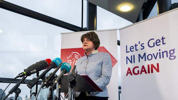 Nordirlands neue Regierungschefin: Arlene Foster im November in Belfast