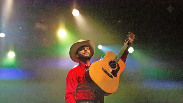 Der Texaner: Charley Crockett bei seinem Auftritt in der Batschkapp in Frankfurt