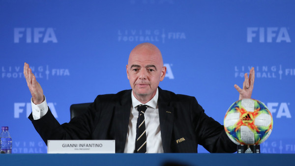 Gianni Infantino: „In einer geteilten Welt vereinen sich FIFA und Fußball“