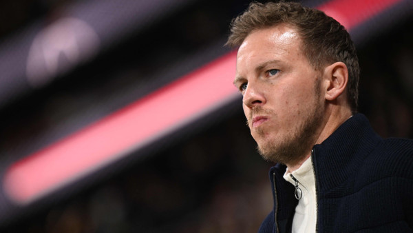 Hat die Kabine hinter sich: Bundestrainer Julian Nagelsmann