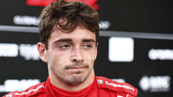 Zerknirscht: Formel-1-Crack Leclerc
