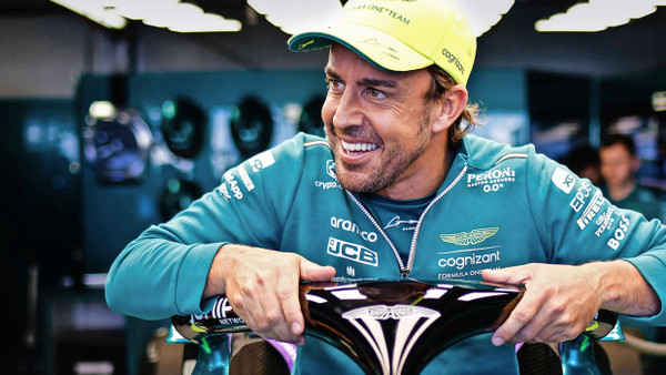 „Ich bin fit“: Fernando Alonso fühlt sich wohl.
