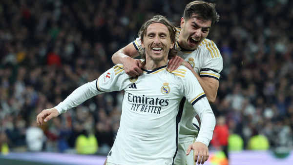Luka Modric und Brahim Diaz könnten mit ihrem Team künftig in einer neuen Super League spielen: Real Madrid ist einer der Befürworter des Projekts.