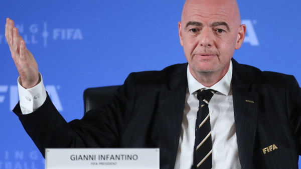 „Jetzt ist es offiziell“: FIFA-Präsident Gianni Infantino
