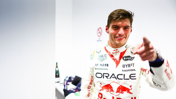 Strahlender Dauersieger: Max Verstappen