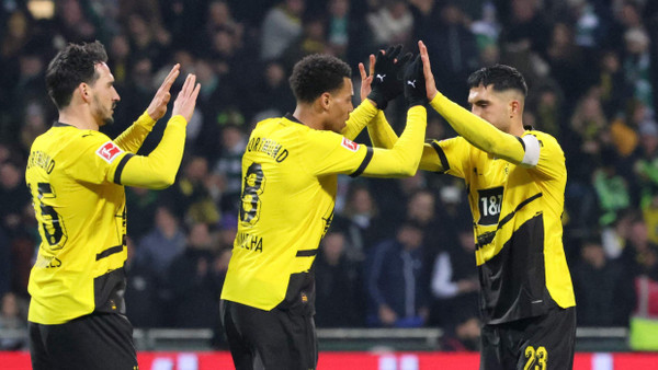 Gemeinsam stark: Dortmunds Spieler