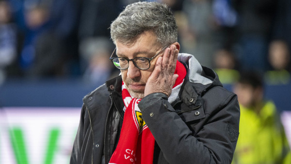 Seine Zukunft als Präsident des VfB Stuttgart ist ungewiss: Claus Vogt