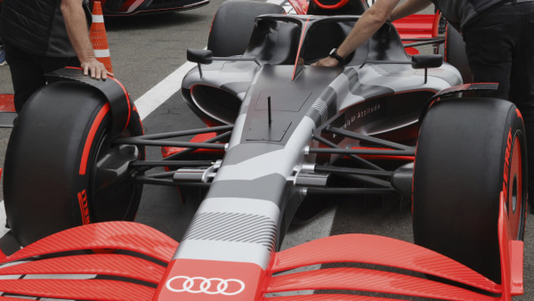 So ähnlich könnte der künftige Rennwagen aussehen: Audi steigt in die Formel 1 ein.