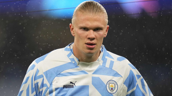 Einer, der sich freut – aber auch nicht bei der WM spielte: Manchester-City-Profi Erling Haaland