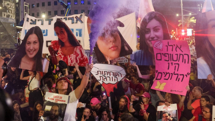 Demonsttration für die Freilassung der Geiseln aus Gaza am 25. Mai in Tel Aviv