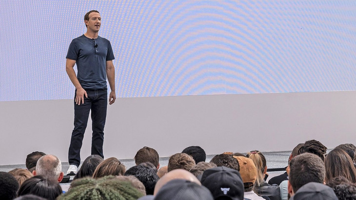 Zuversichtlich für die neue Software: Meta-Chef Mark Zuckerberg