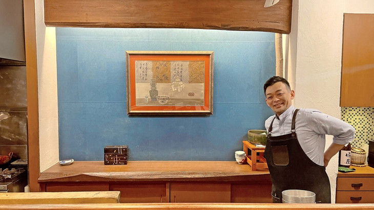 Einfach, aber überraschend: Gaku in seinem Restaurant in Osaka