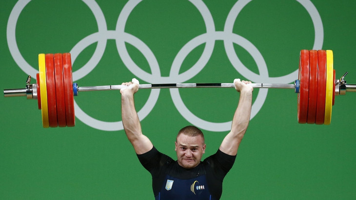 Bei den Olympischen Spielen in Rio: Gewichtheber Olexander Pjeljeschenko