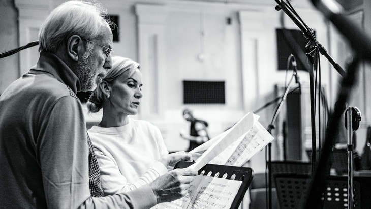 Gidon Kremer mit der Sängerin Vida Miknevičiūtė