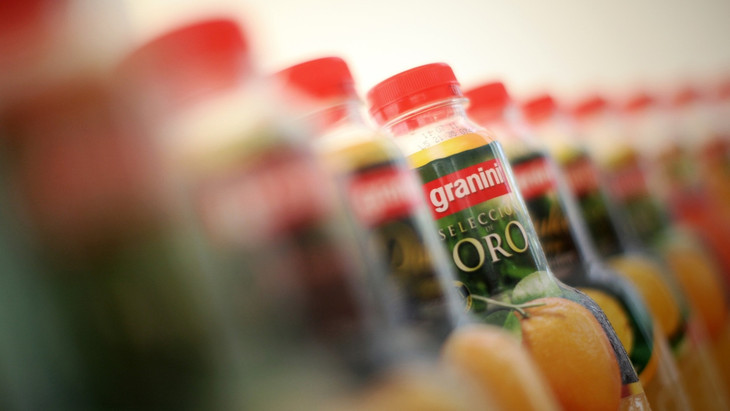 Saft durch Nektar ersetzt: Flaschen der bekannten Marke Granini