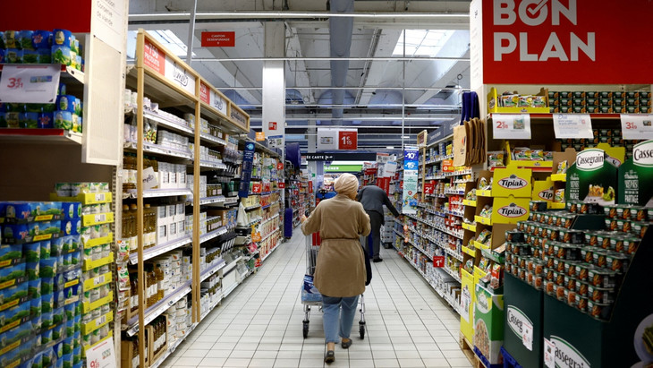 Carrefour-Supermarkt in Montesson bei Paris