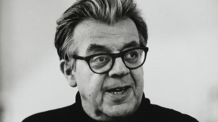 Erich Fried im Jahr 1986