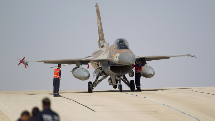 Ein F-16 Kampfjet der israelischen Luftwaffe (Archivfoto)