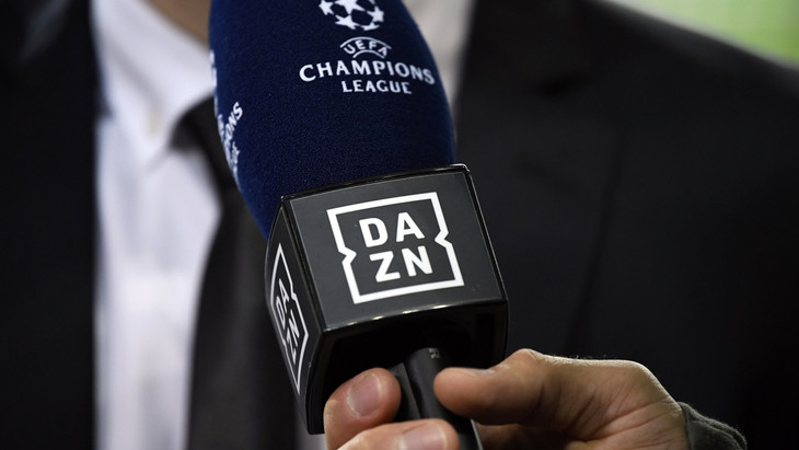 In Deutschland läuft auch die Champions League größtenteils auf DAZN.