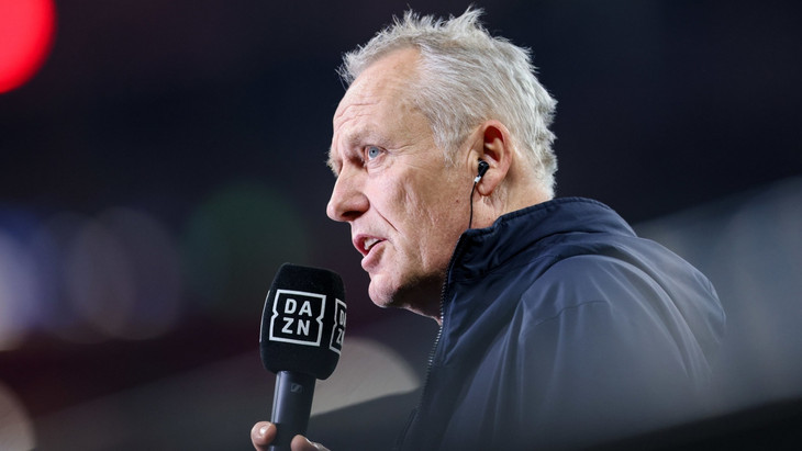 Bislang noch am DAZN-Mikrofon zu sehen: Bundesligatrainer wie Christian Streich