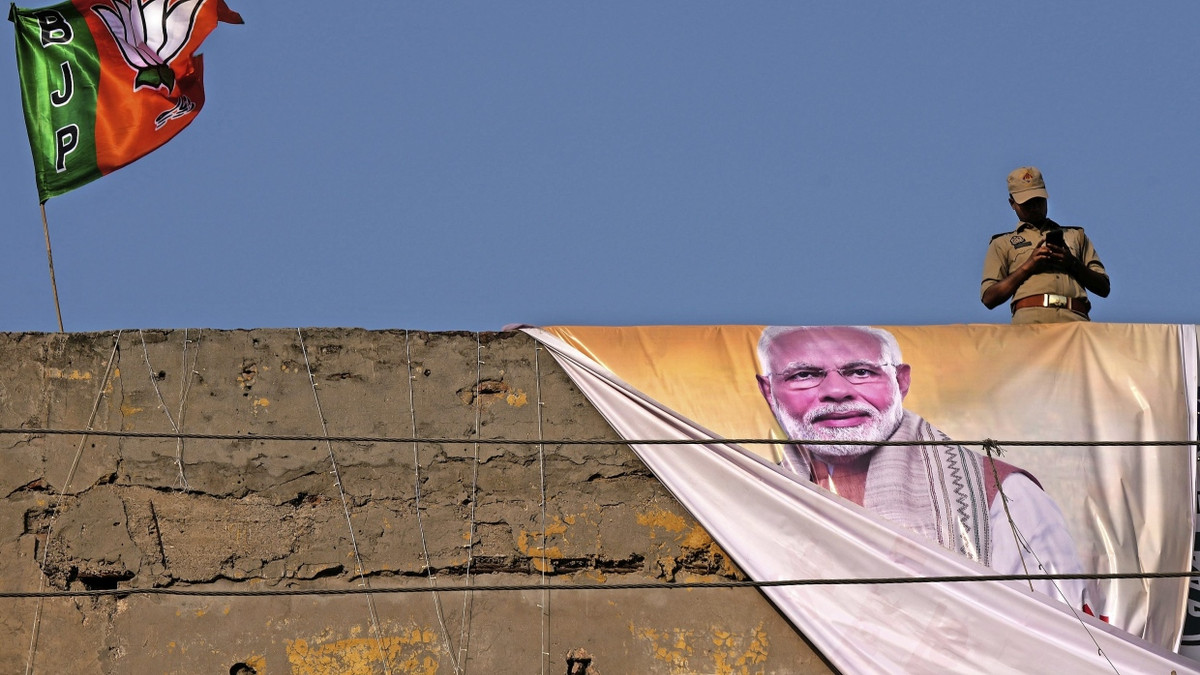 Nicht unumstritten, aber erfolgreich: Indiens amtierender und womöglich künftiger Ministerpräsident Narendra Modi