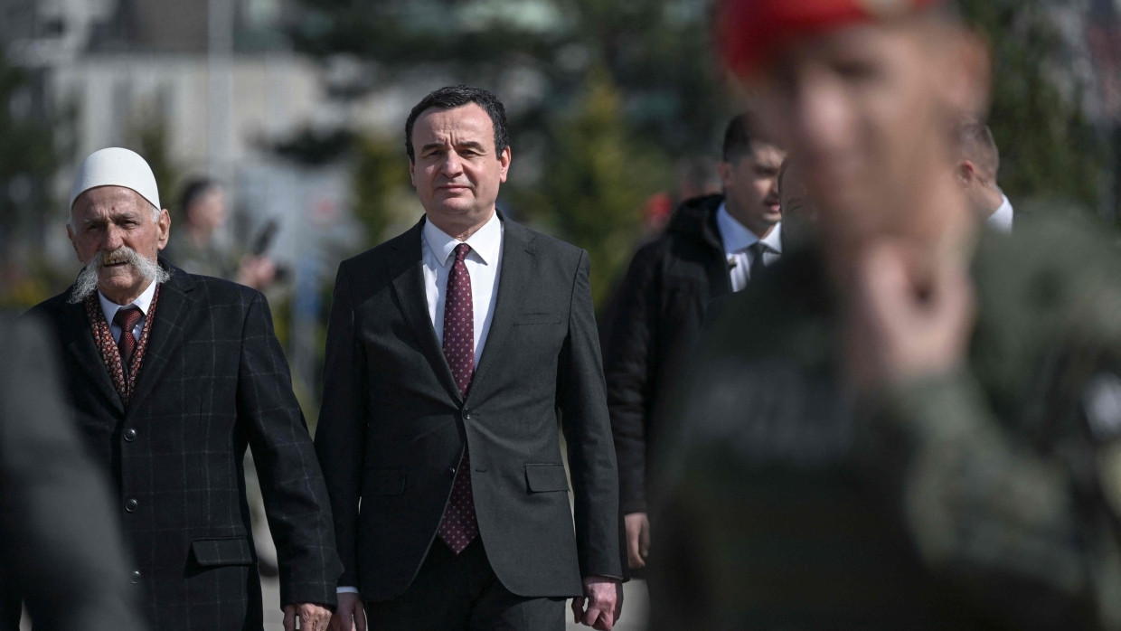 Erfolg: Albin Kurti, der kosovarische Ministerpräsident, ist von seiner Außenpolitik überzeugt.