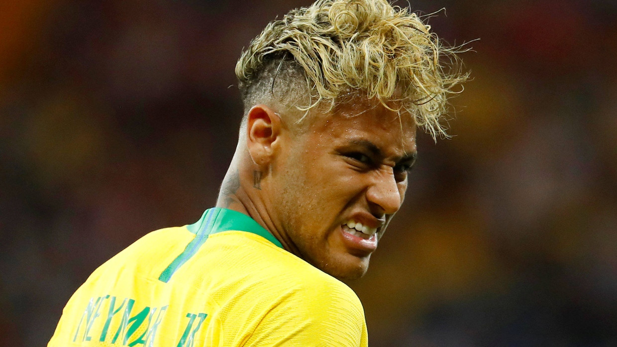 Zerknirscht: Neymar und Brasilien kommen gegen die Schweiz nicht zurecht