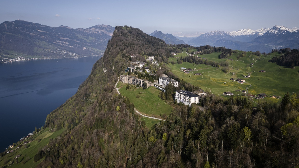 Tagungsort der Friedenskonferenz: das Bürgenstock Resort oberhalb des Vierwaldstättersees