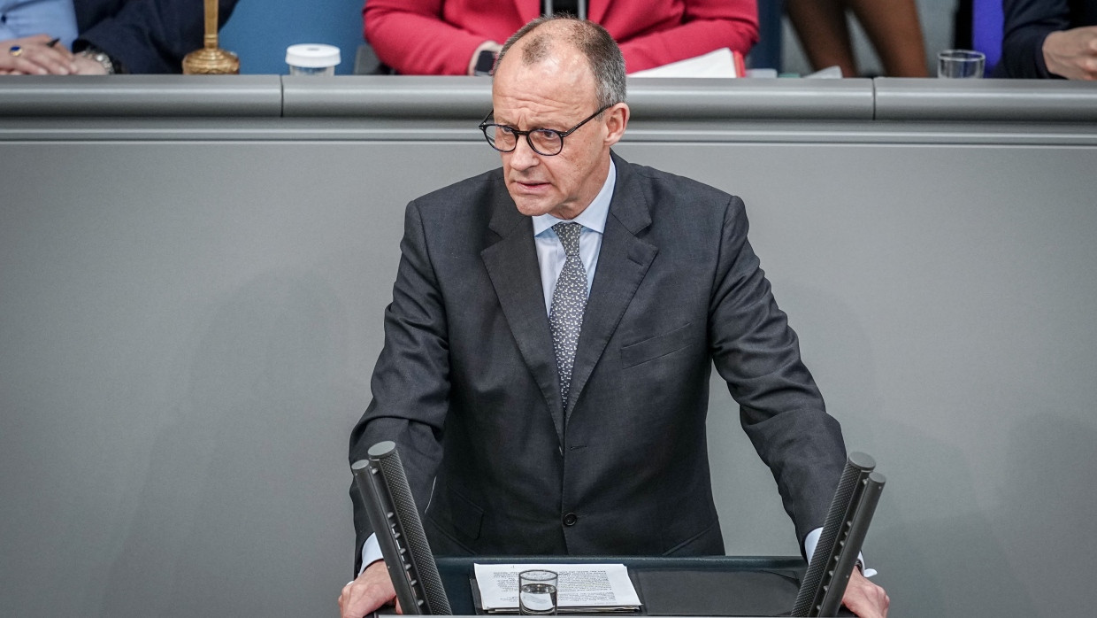 Wirft den Grünen Verschleppung vor: Der Unionsfraktions- und CDU-Vorsitzende Friedrich Merz