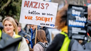 Schüler machen „Lärm gegen rechts“