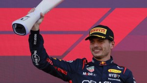 Verstappen saust mit Spaß dem WM-Titel entgegen