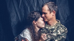 Ich bin die Frau eines ukrainischen Soldaten