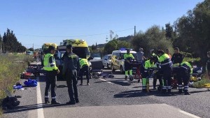 Autofahrerin rast auf Mallorca in Gruppe deutscher Radfahrer