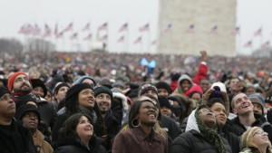 Hunderttausende feiern Obama in Washington