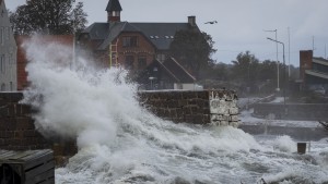 Sturm richtet auch Schäden in Dänemark und Norwegen an