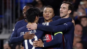 Mbappé lässt Paris in der Champions League jubeln