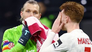 Mainz 05 ganz vorsichtig Richtung zweite Liga