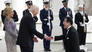 Amerika und Japan beschwören ihr „Kirschblüten-Bündnis“