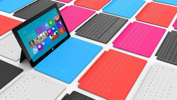 Ein Microsoft-Tablet aus dem Jahr 2012
