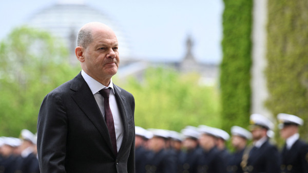 Bundeskanzler Olaf Scholz in Berlin