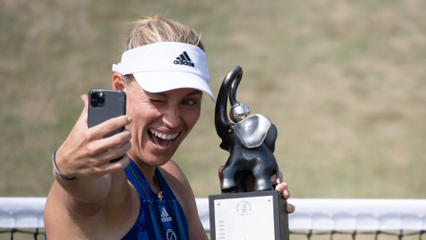 Bei der Premiere im Jahr 2021 gewann Turnierbotschafterin Angelique Kerber den Titel in Bad Homburg.