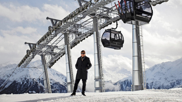 Jakob Falkner, 66 years old, is managing director of  the mountain lift company Bergbahnen Sölden.